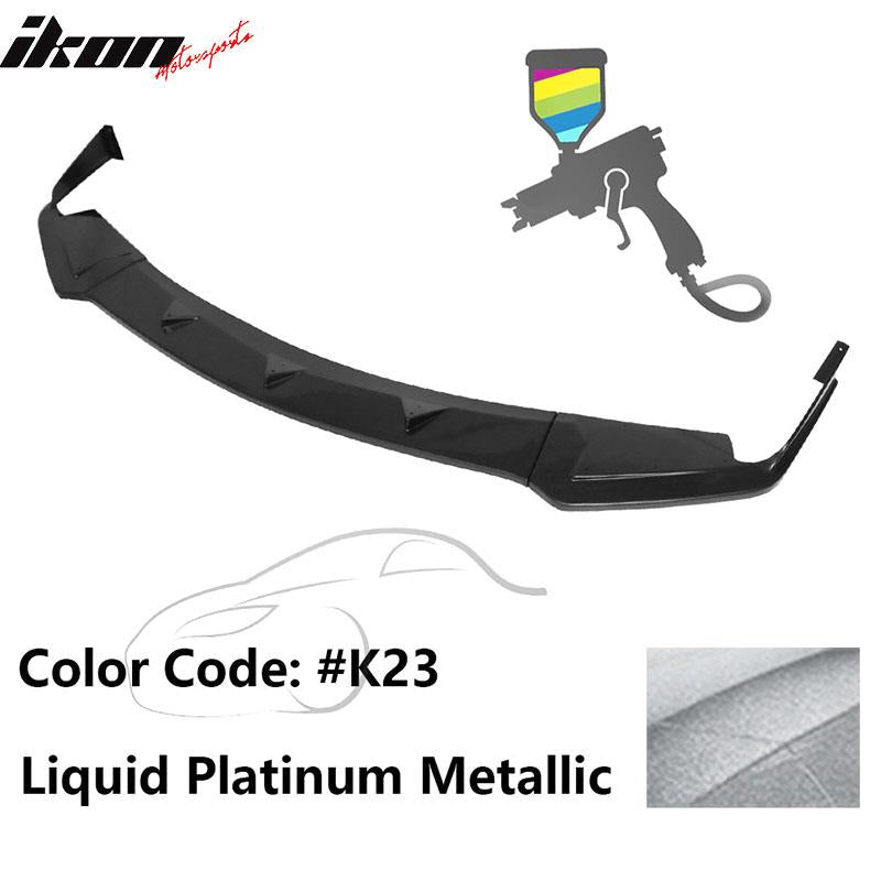 2014-2017 Infiniti Q50 Q50S Sport Model Painted Front Bumper Lip ABS