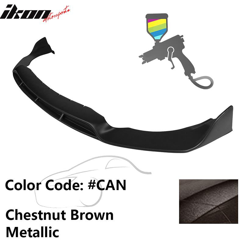 2017-2019 Infiniti QX30 IKON Style Front Bumper Lip Painted PP