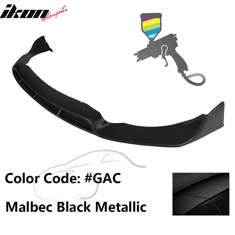 2017-2019 Infiniti QX30 IKON Style Front Bumper Lip Painted PP