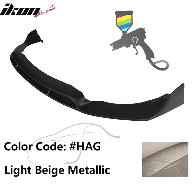 2017-2019 Infiniti QX30 IKON Style Front Bumper Lip Painted PP