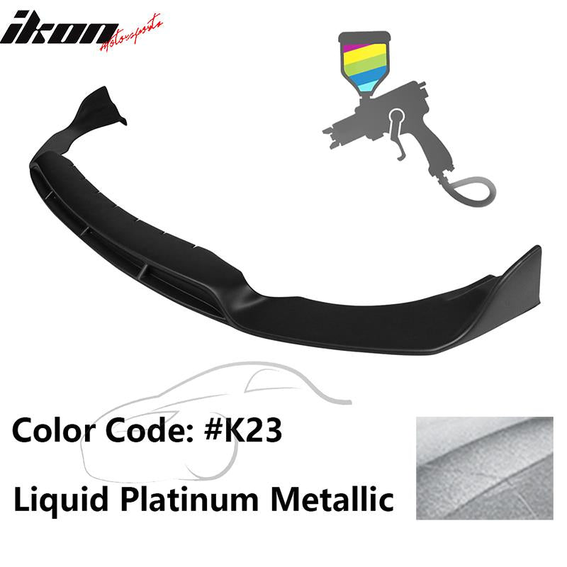 2017-2019 Infiniti QX30 IKON Style Front Bumper Lip Painted PP