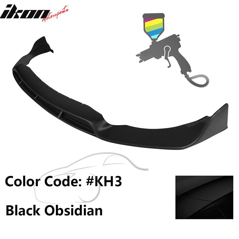 2017-2019 Infiniti QX30 IKON Style Front Bumper Lip Painted PP