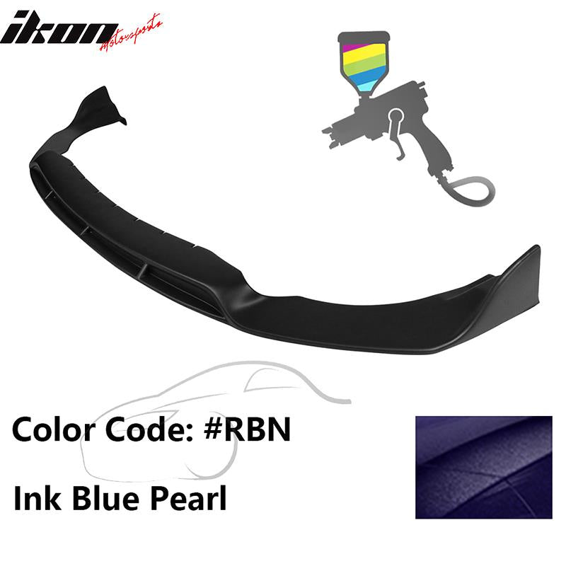 2017-2019 Infiniti QX30 IKON Style Front Bumper Lip Painted PP