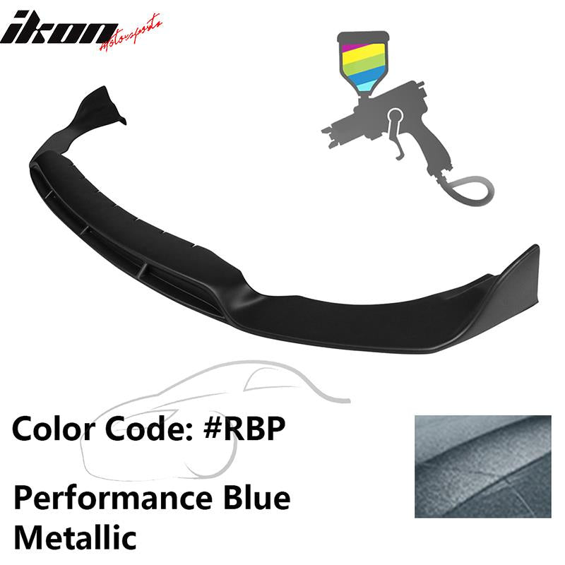 2017-2019 Infiniti QX30 IKON Style Front Bumper Lip Painted PP