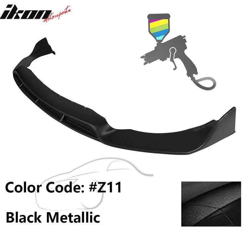 2017-2019 Infiniti QX30 IKON Style Front Bumper Lip Painted PP