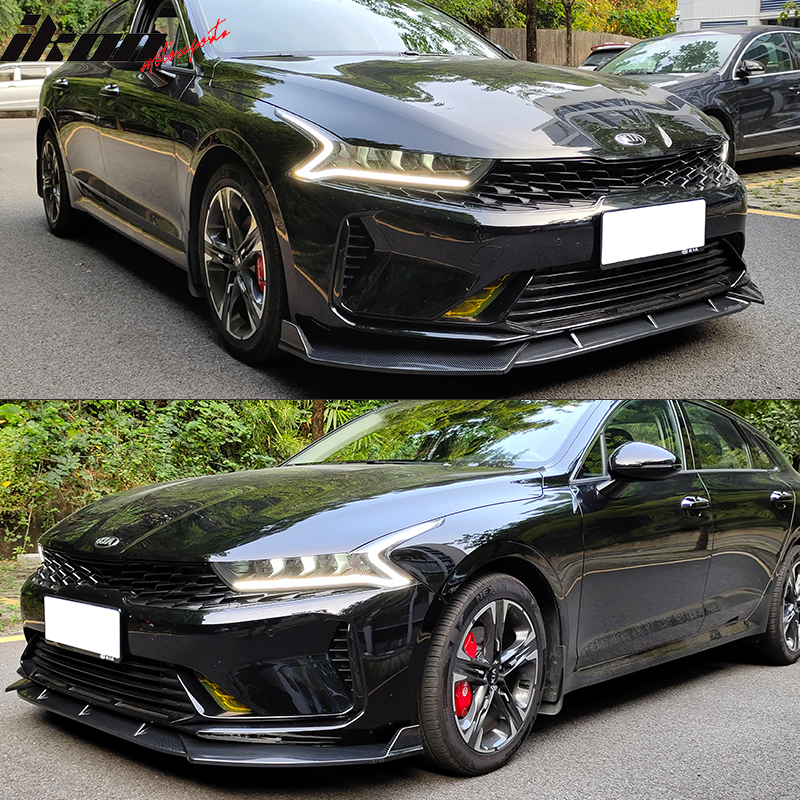 2021-2024 2025 Kia Optima K5 Front Lip Chin Spoiler PP 3PC