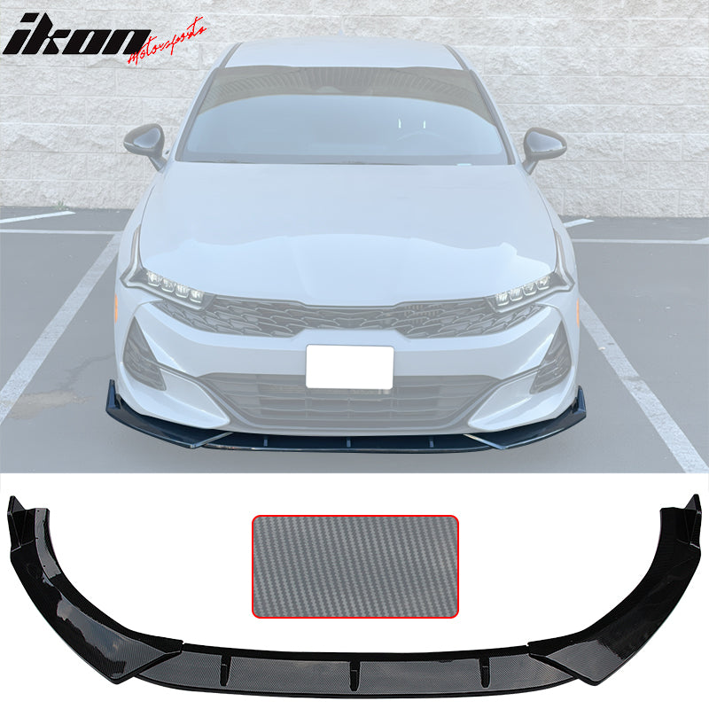 2021-2024 2025 Kia Optima K5 Front Lip Chin Spoiler PP 3PC