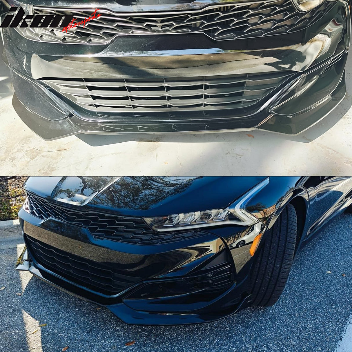 2021-2024 Kia K5 GT-Line Front Lip Spoiler RD Style PP