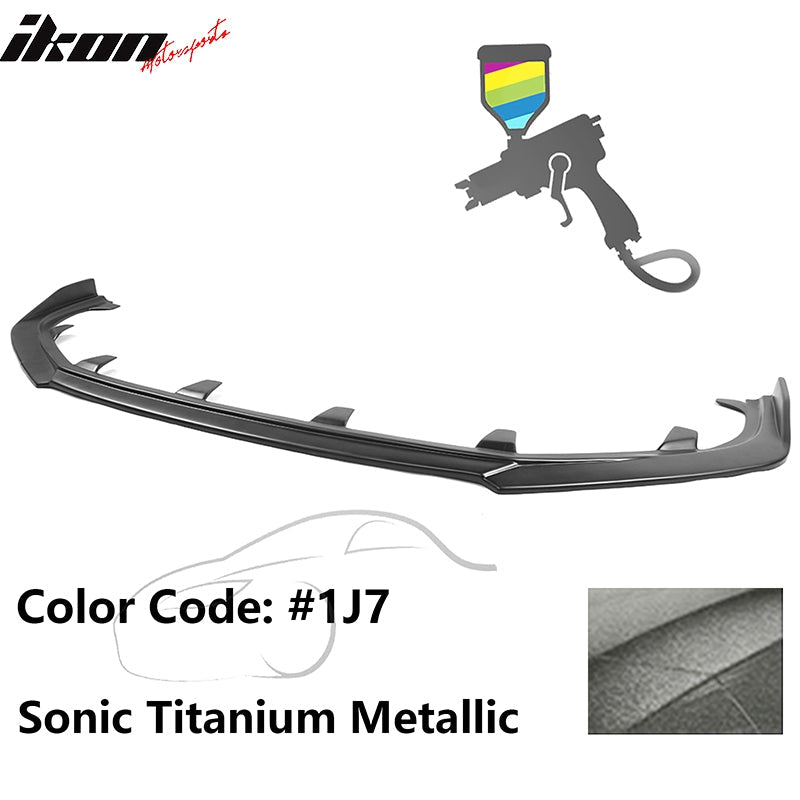 2019-2025 Lexus ES350 ES300h IKON Style Painted Front Bumper Lip PP