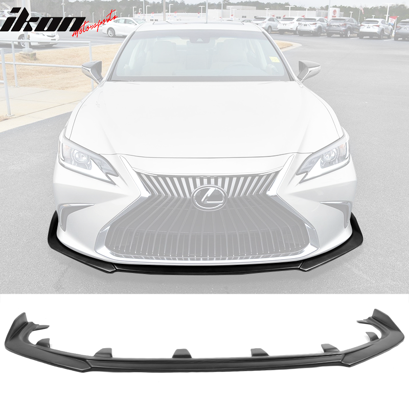 2019-2025 Lexus ES350 ES300h IKON Style Painted Front Bumper Lip PP