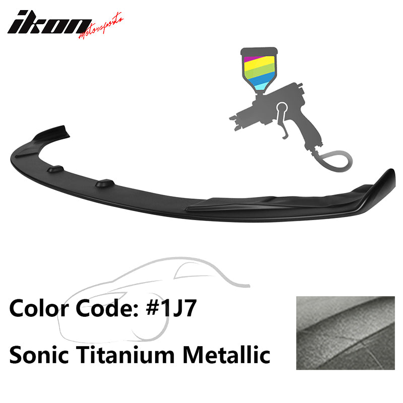 2016-2020 Lexus GS Lexon Style Painted PP Front Bumper Lip Spoiler