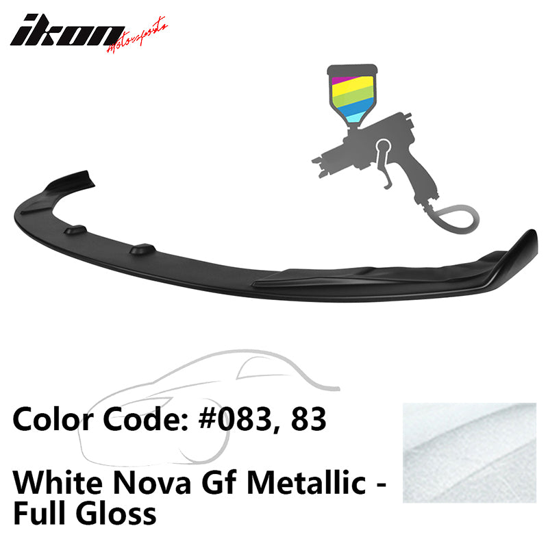 2016-2020 Lexus GS Lexon Style Painted PP Front Bumper Lip Spoiler