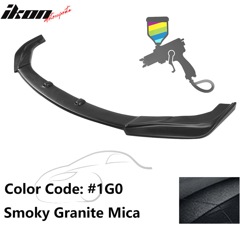 2016-2019 Lexus GS V2 Style Painted Front Bumper Lip Spoiler Painted