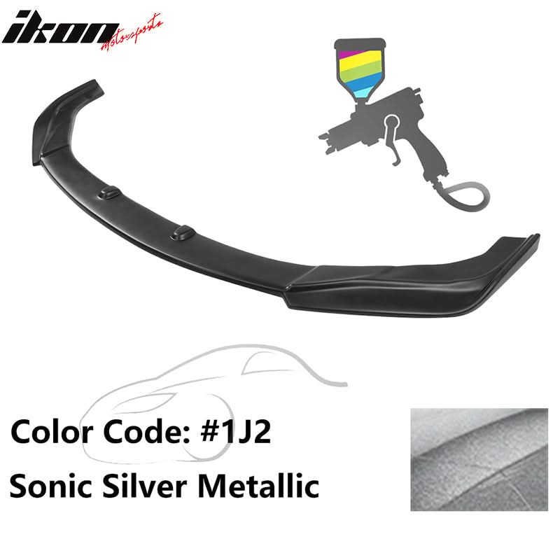 2016-2019 Lexus GS V2 Style Painted Front Bumper Lip Spoiler Painted