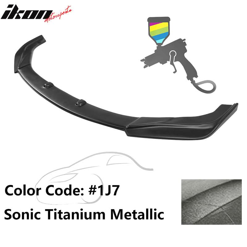 2016-2019 Lexus GS V2 Style Painted Front Bumper Lip Spoiler Painted