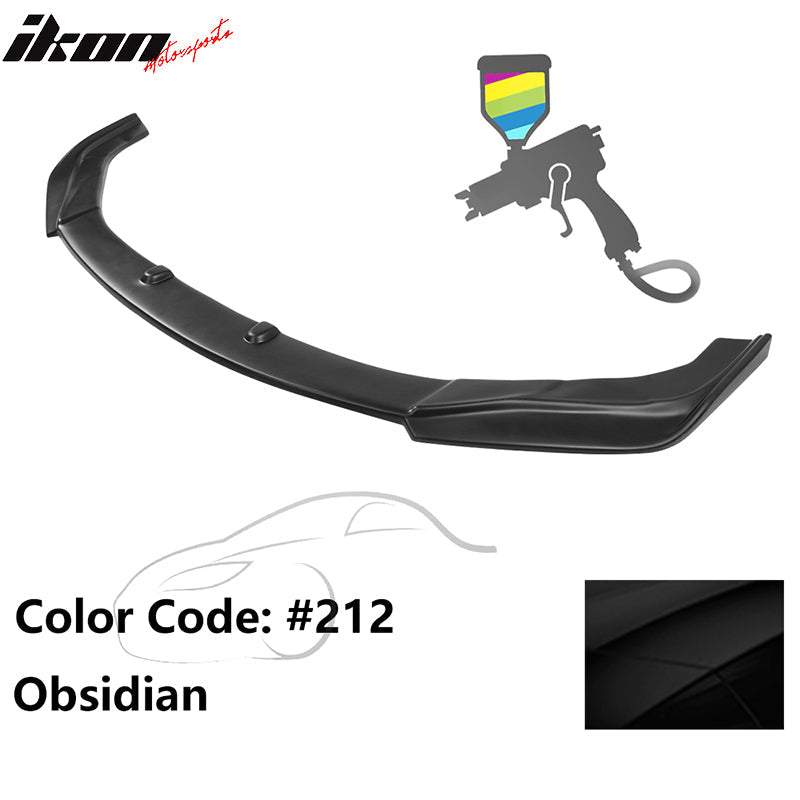 2016-2019 Lexus GS V2 Style Painted Front Bumper Lip Spoiler Painted