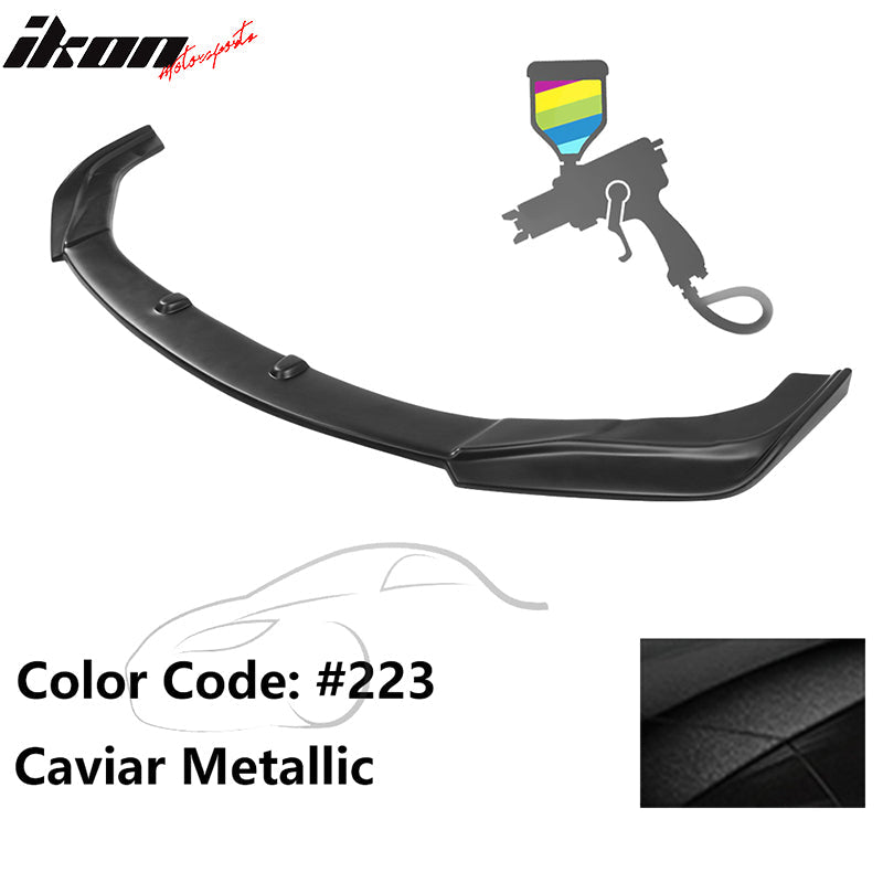 2016-2019 Lexus GS V2 Style Painted Front Bumper Lip Spoiler Painted