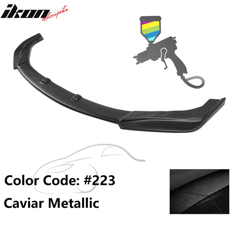 2016-2019 Lexus GS V2 Style Painted Front Bumper Lip Spoiler Painted