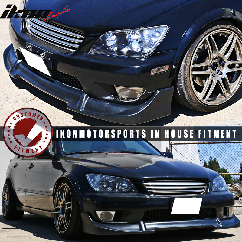 2001-2005 Lexus IS300 Sedan Blitz Style Front Bumper Lip Spoiler PU