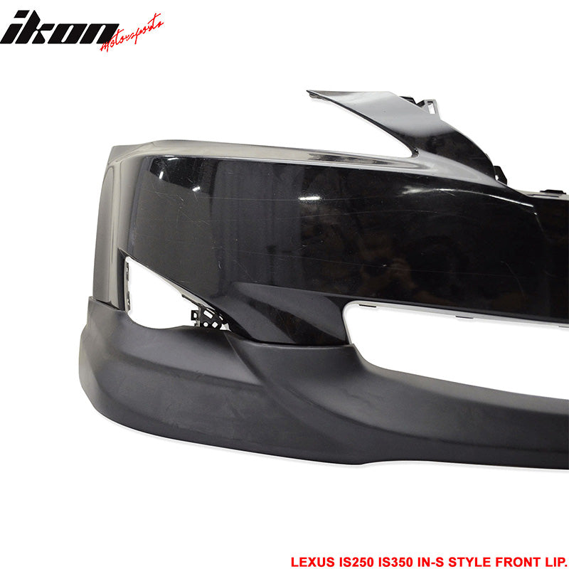 2009-2010 Lexus IS250 IS350 Sedan IN-S Front Bumper Lip Spoiler PU