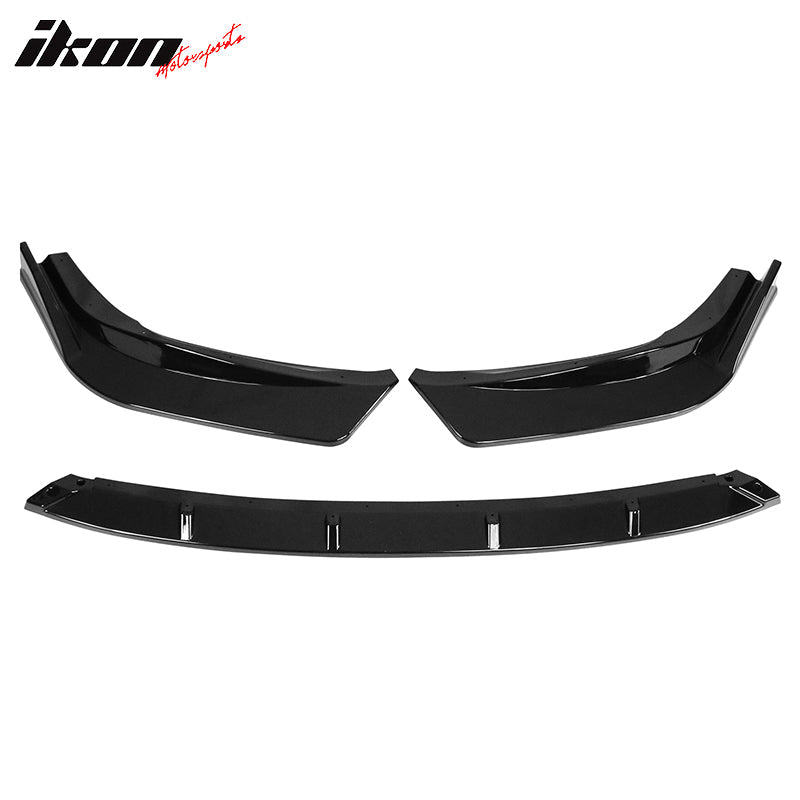 2014-2016 Lexus IS F Sport IKON Style Front Bumper Lip Spoiler 3PCS