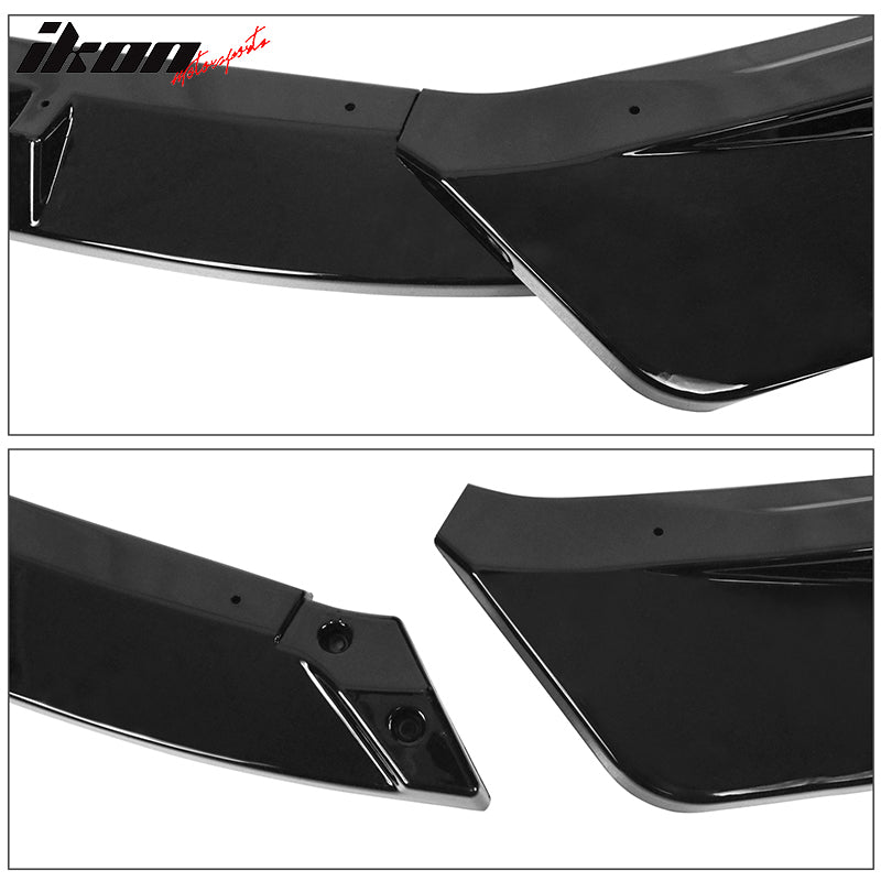 2014-2016 Lexus IS F Sport IKON Style Front Bumper Lip Spoiler 3PCS