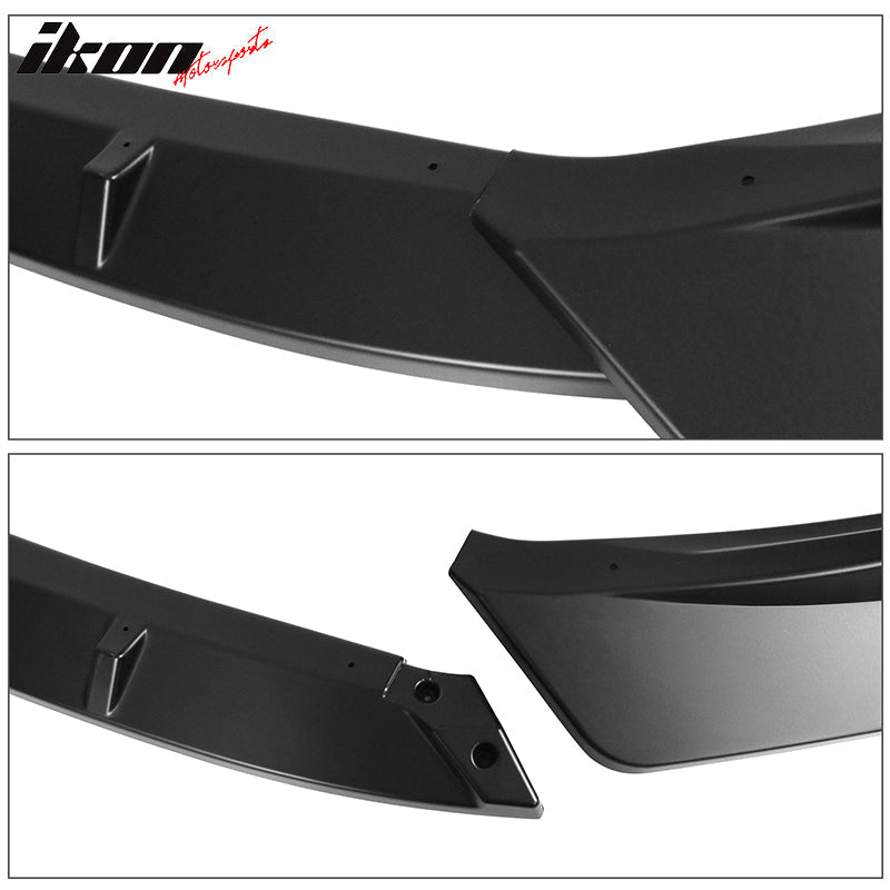 2014-2016 Lexus IS F Sport IKON Style Front Bumper Lip Spoiler 3PCS