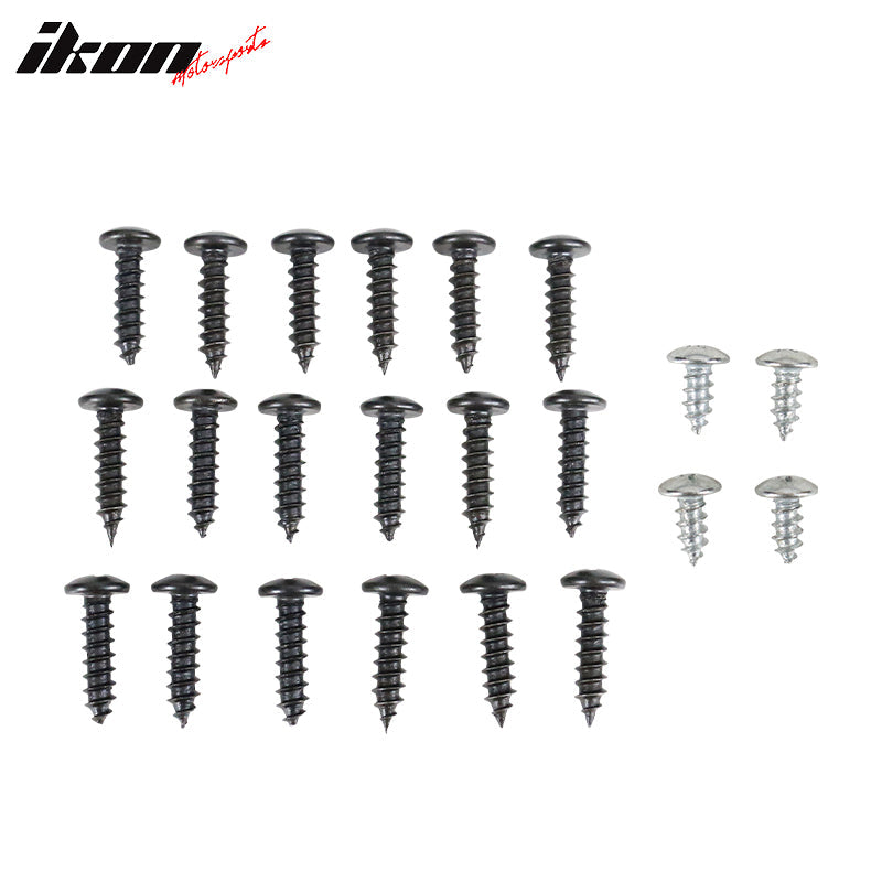 2014-2016 Lexus IS F Sport IKON Style Front Bumper Lip Spoiler 3PCS