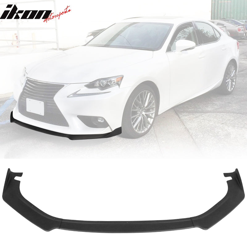 2014-2016 Lexus IS Base Model Front Bumper Lip Splitter PP 3PCS