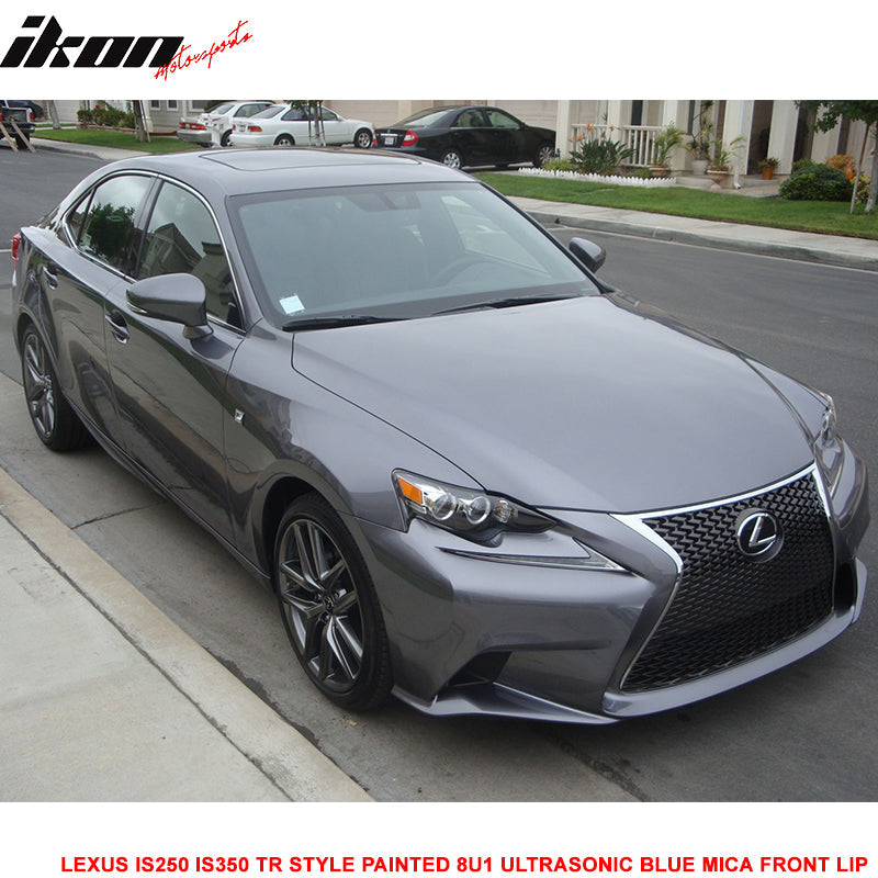 2014-2016 Lexus IS Model TR-D Style Front Bumper Lip Splitters 2PC