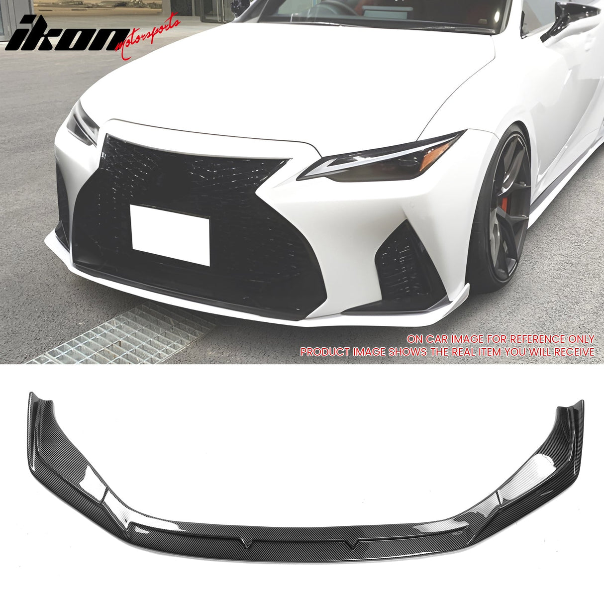 2021-24 Lexus IS350 IS300 F Sport Front Bumper Lip