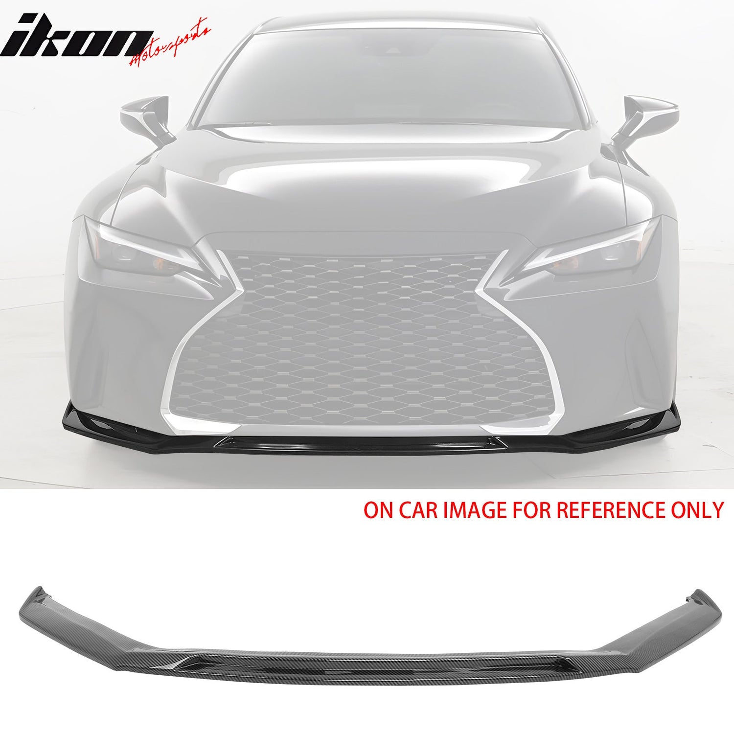 2021-2024 Lexus IS300 IS350 Front Bumper Lip ABS