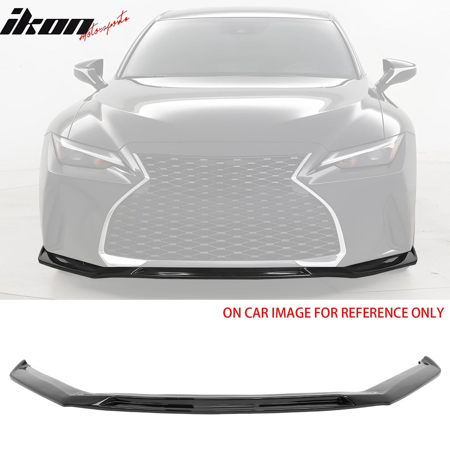 2021-2024 Lexus IS300 IS350 Front Bumper Lip ABS