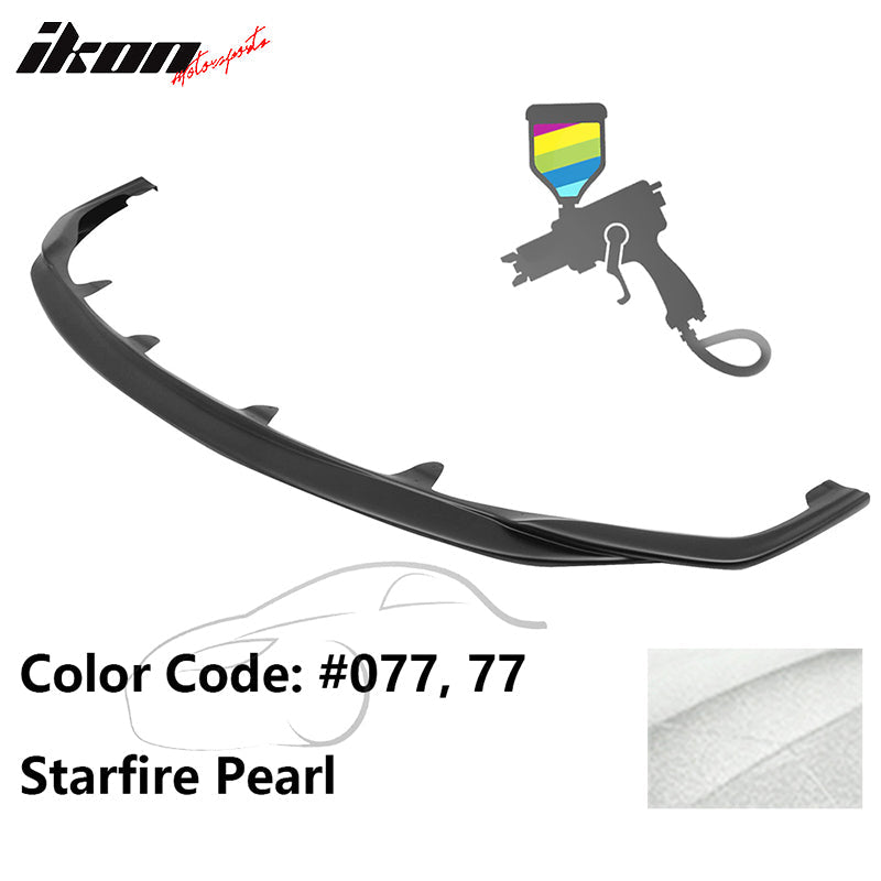 2015-2017 Lexus RC300 F Sport Silkblaze Style Front Bumper Lip PP