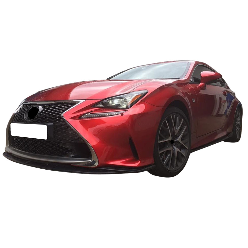 2015-2017 Lexus RC300 F Sport Silkblaze Style Front Bumper Lip PP