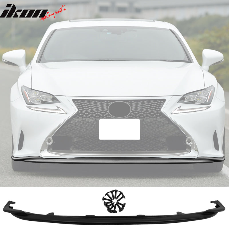 2015-2017 Lexus RC300 F Sport Silkblaze Style Front Bumper Lip PP