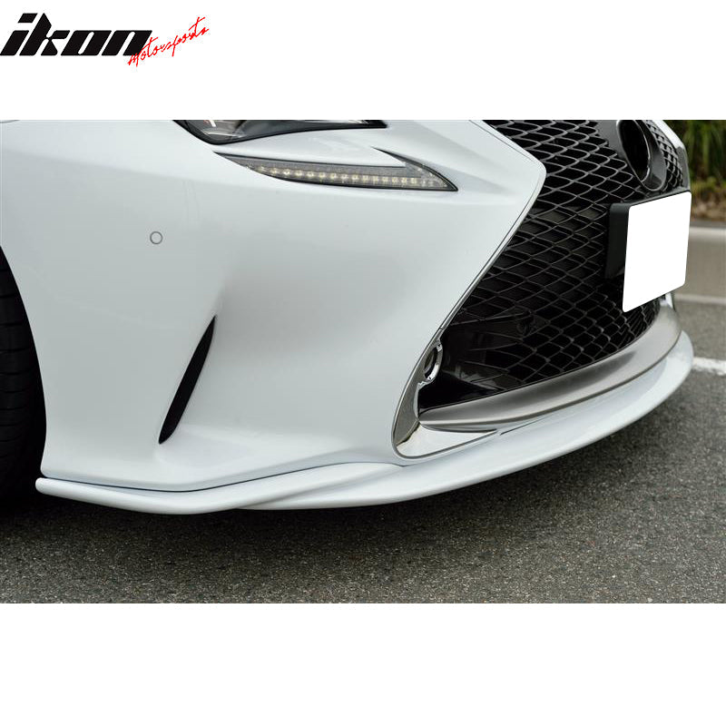 2015-2017 Lexus RC300 F Sport Silkblaze Style Front Bumper Lip PP