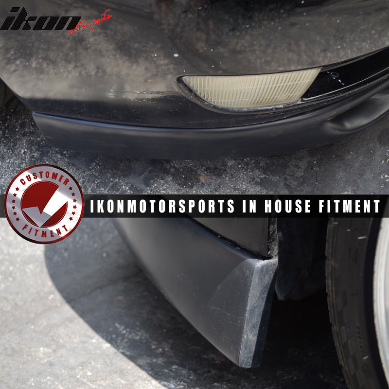 1992-1996 Lexus SC300 SC400 T Sports Style Black Front Bumper Lip PU