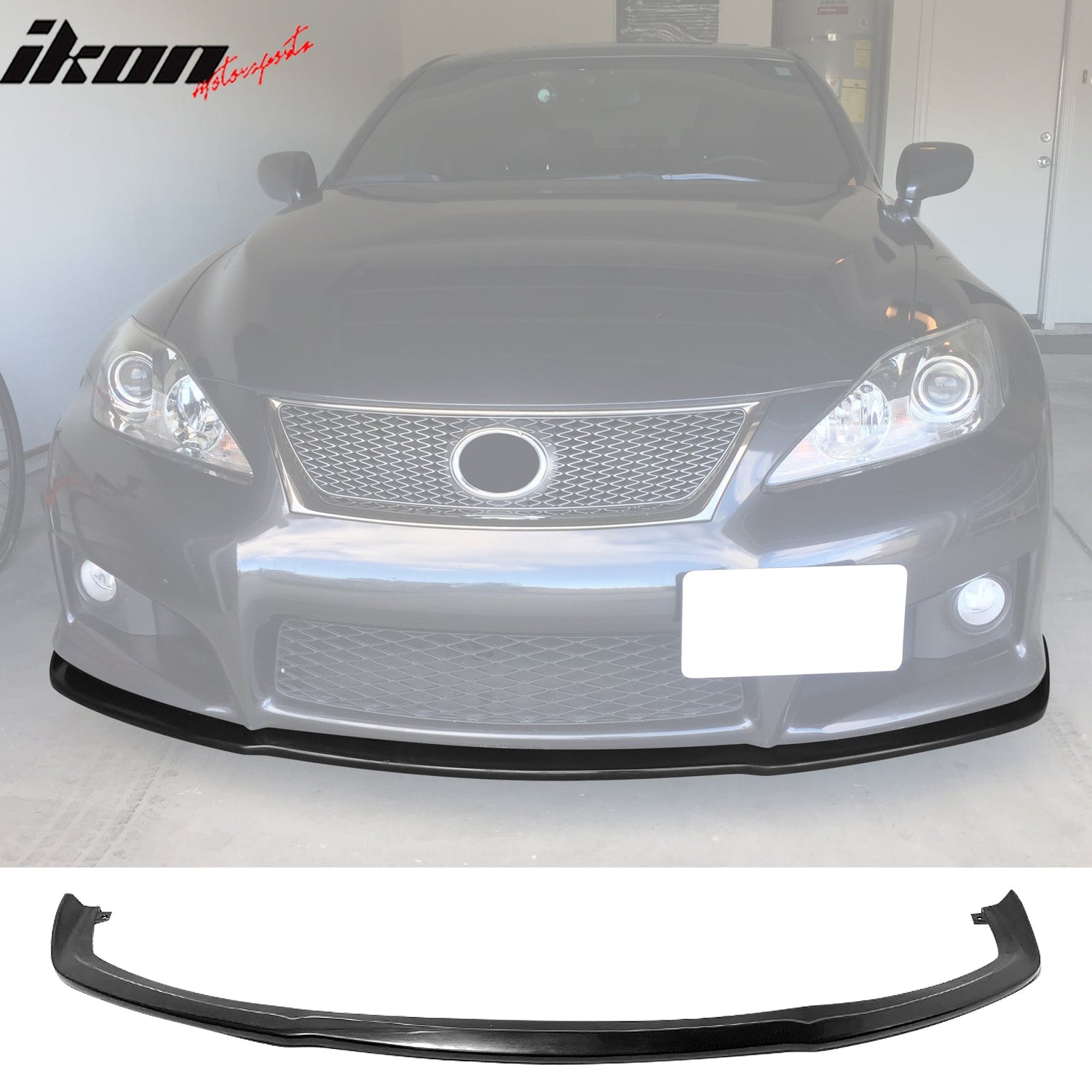 2008-2014 Lexus IS-F AS Style Front Bumper Lower Splitter Unpainted PU