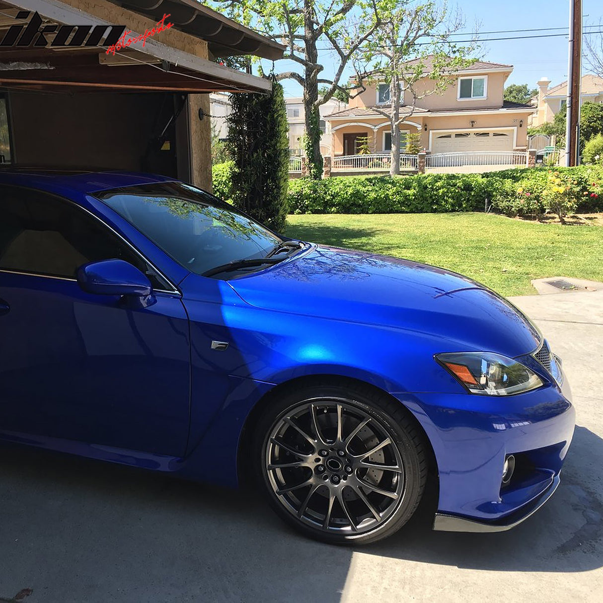 2008-2014 Lexus IS-F AS Style Front Bumper Lower Splitter Unpainted PU