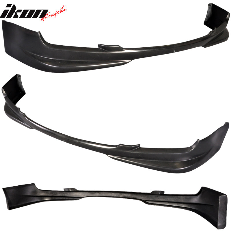 2007-2009 Mazda 3 N1 Style Unpainted Black Front Bumper Lip PU