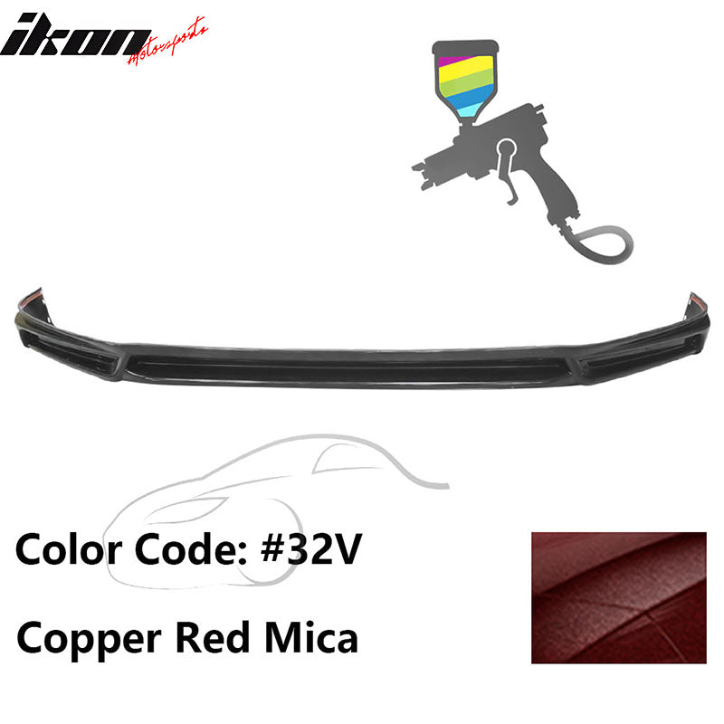 2017-2018 Mazda 3 4Dr 5Dr MK Style Front Bumper Lip Spoiler ABS