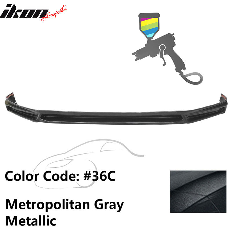 2017-2018 Mazda 3 4Dr 5Dr MK Style Front Bumper Lip Spoiler ABS