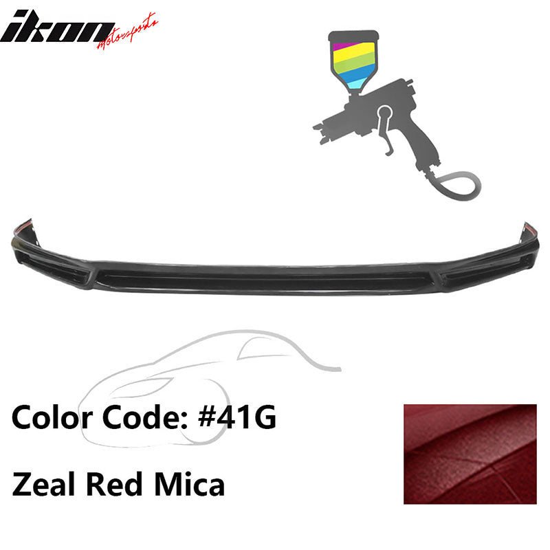 2017-2018 Mazda 3 4Dr 5Dr MK Style Front Bumper Lip Spoiler ABS