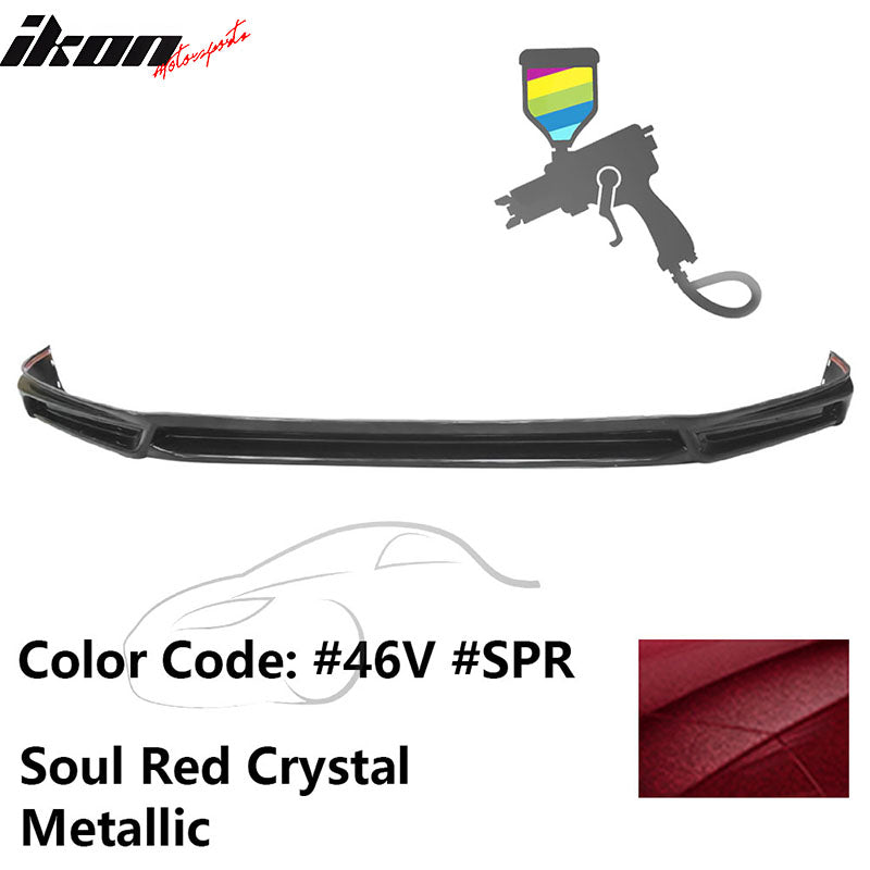 2017-2018 Mazda 3 4Dr 5Dr MK Style Front Bumper Lip Spoiler ABS