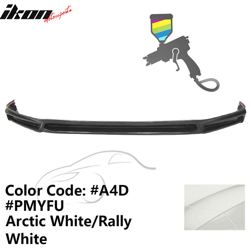 2017-2018 Mazda 3 4Dr 5Dr MK Style Front Bumper Lip Spoiler ABS