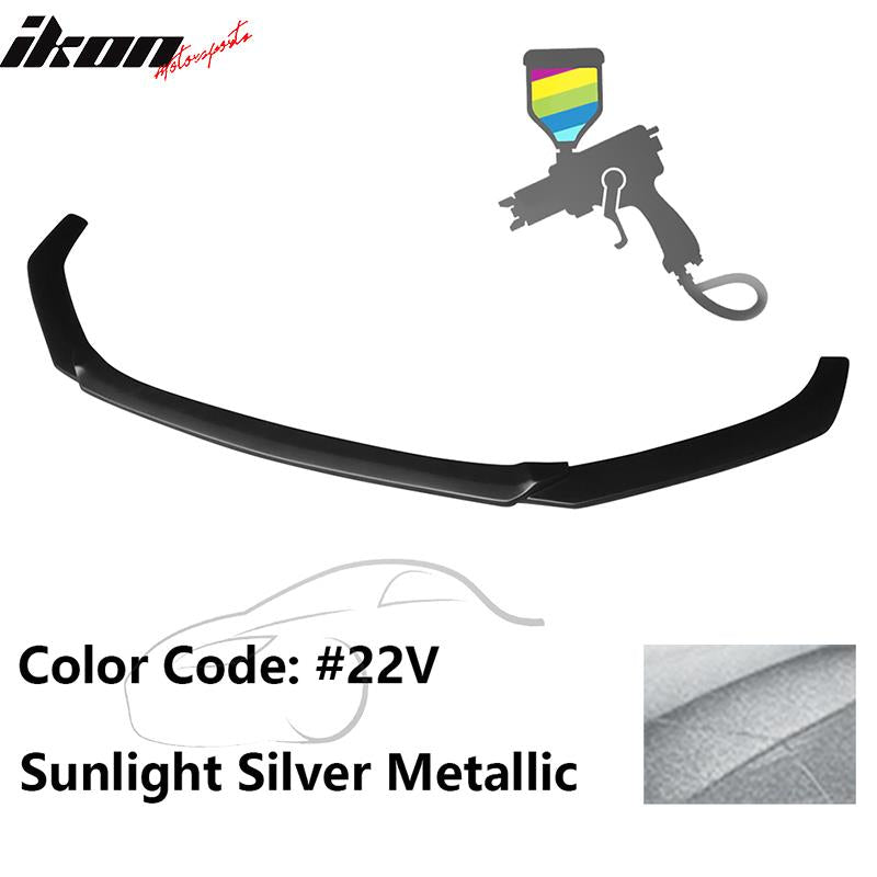 2014-2017 Mazda 3 V1 Style Painted Front Bumper Lip Spoiler PP