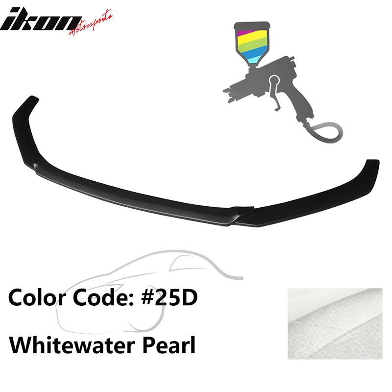 2014-2017 Mazda 3 V1 Style Painted Front Bumper Lip Spoiler PP