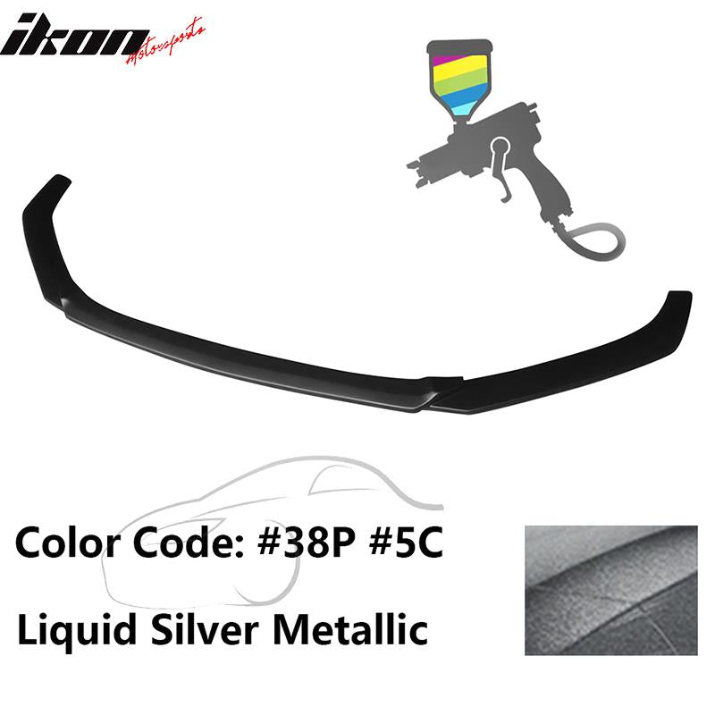 2014-2017 Mazda 3 V1 Style Painted Front Bumper Lip Spoiler PP