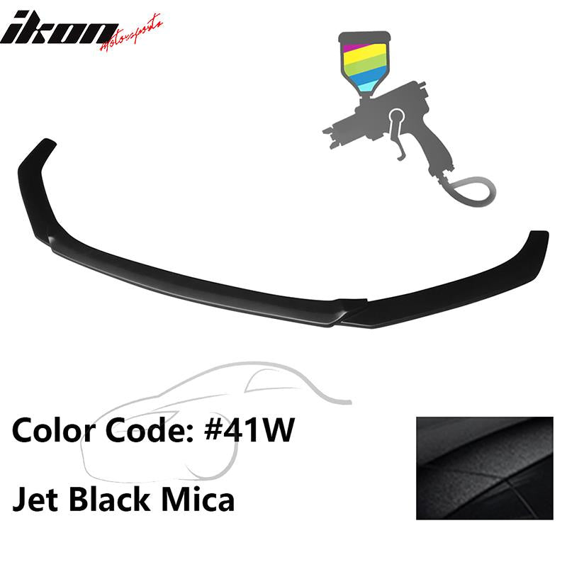 2014-2017 Mazda 3 V1 Style Painted Front Bumper Lip Spoiler PP